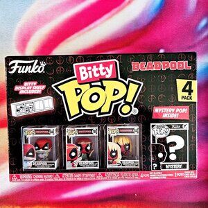 Funko Bitty Pop! Marvel Deadpool Sleepover Mini Vinyl Figure Set
